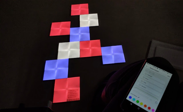 Nanoleaf Canvas Smarter Kit Touch Sensitive RGB | Explained - Reviews Gadgets Electronics