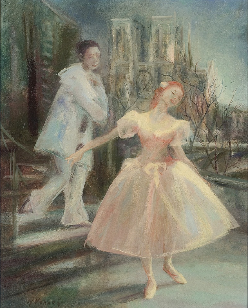 "Ballet Dancers" by Miloslava Vrbova-Stefkova "Ballet Dancers" by Miloslava Vrbova-Stefkova
