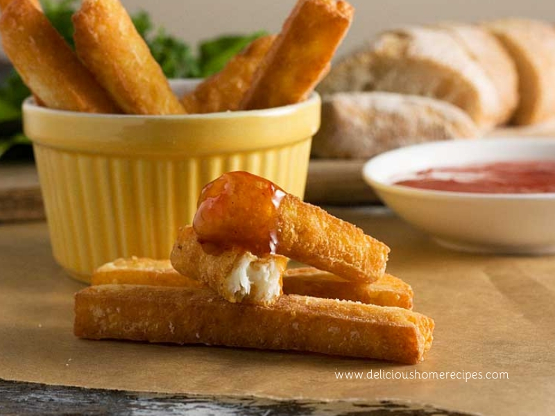 Crispy Halloumi Fries Recipe Crispy Halloumi Fries Recipe