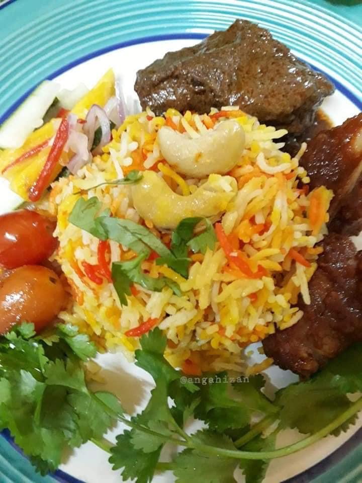 Resepi Nasi Minyak Simple Yang Sedap (Lengkap Dengan Daging Beriani)