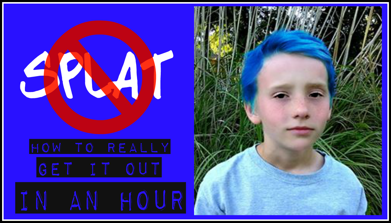 Poppy Juice How To Really Remove Splat Hair Color In About An Hour