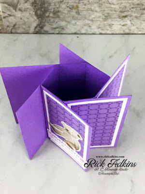 Learn how to make an A2 Pinwheel Tower Card featuring the All for Baby Bundle from Stampin' Up!