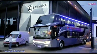 Bus Baru PO Murni Jaya & Laju Prima Keluar Karoseri Laksana