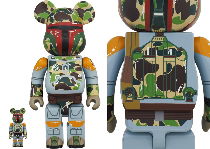 The Blot Says: Star Wars BAPE Boba Fett Be@rbrick Vinyl Figures by