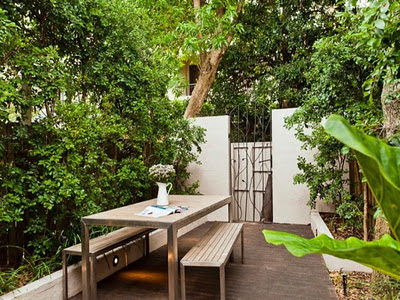 Decoraciones y Modernidades: Moderna manera de decorar el patio trasero