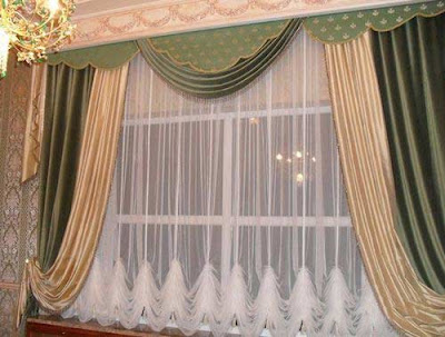 The best types of curtains and curtain design styles 2019, French curtains