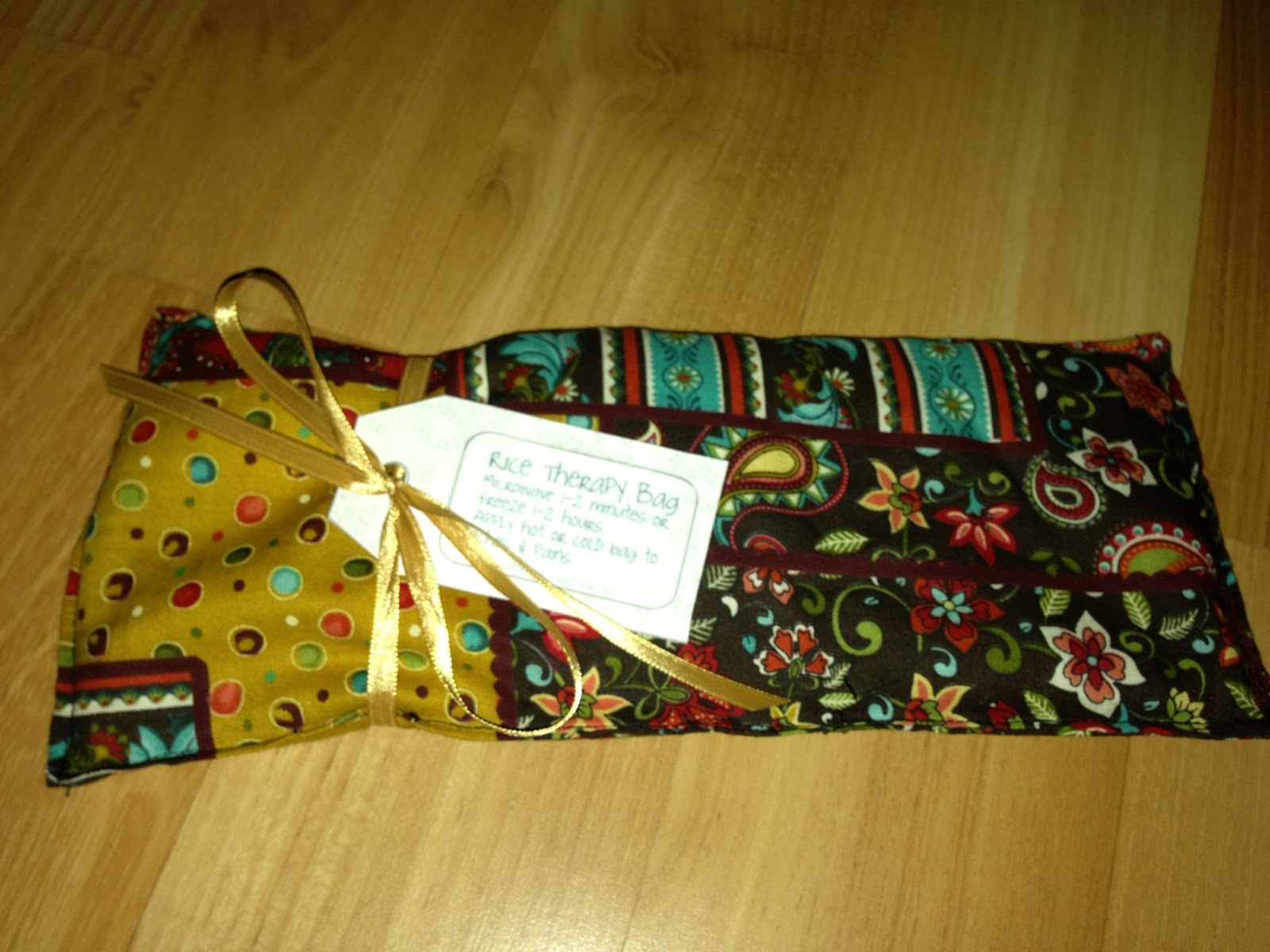 Hattie Crafts: Easy Rice Bag Tutorial & Link-ups