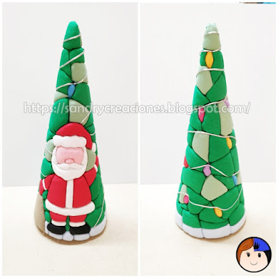 Arbol Navidad Falso Patchwork 8