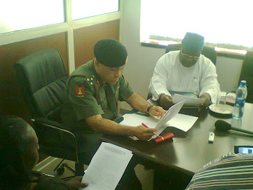Meeting with the new DG NYSC