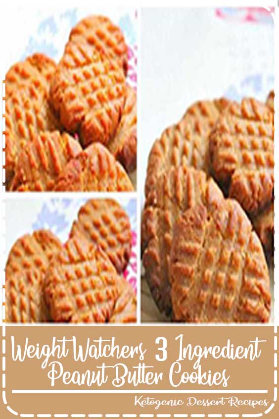 Weight Watchers 3 Ingredient Peanut Butter Cookies Food Brenda