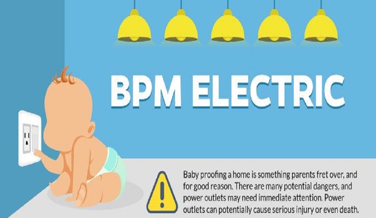 Electrical Safety Tips For Babies #Infographic