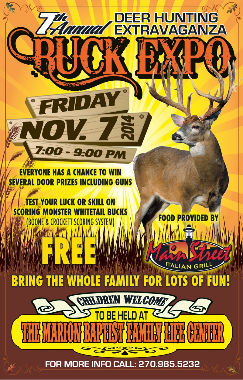 The Press Online Big Buck Expo at Marion Baptist