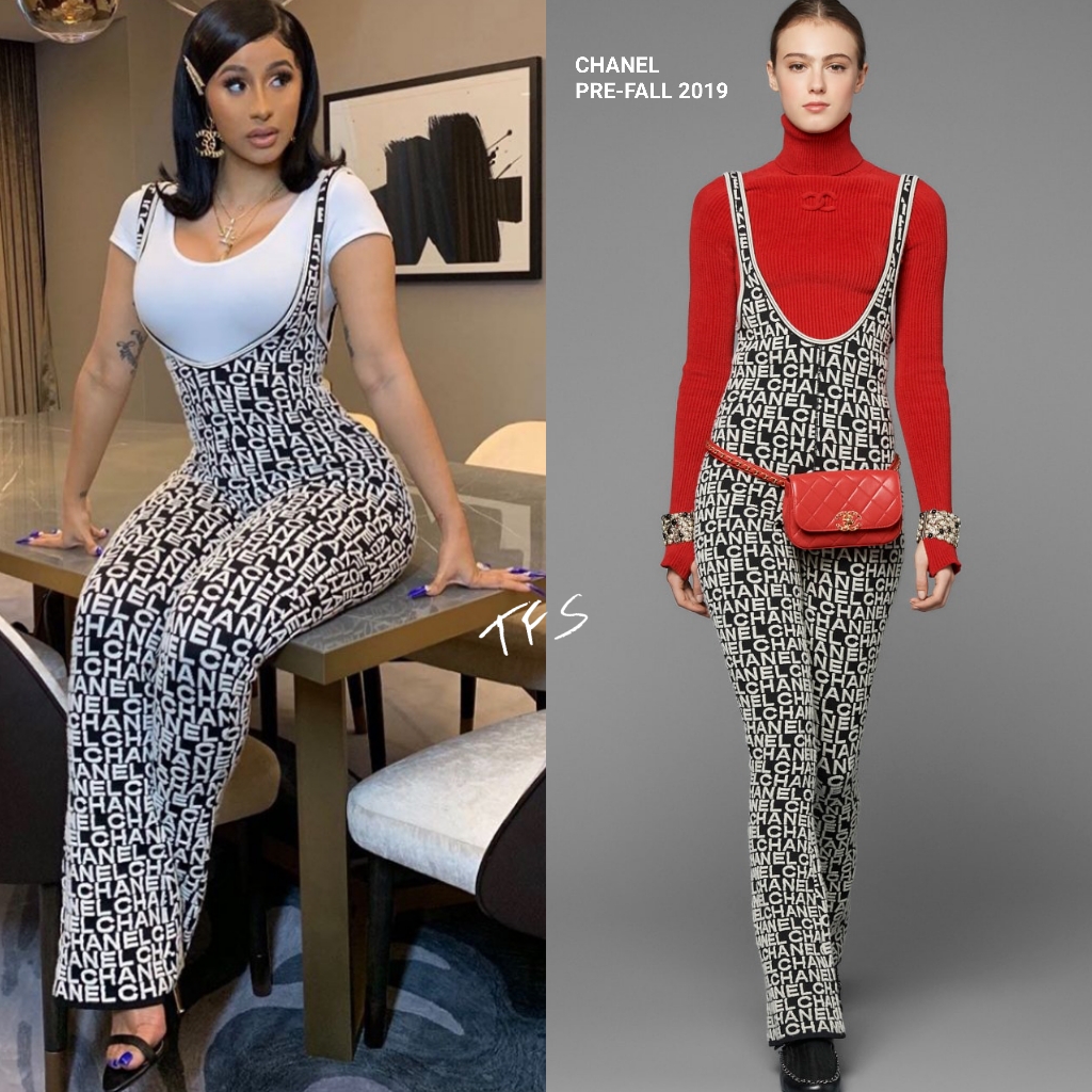 GloballyCouture on X: Who wore this chanel jumpsuit better?! Cardi B or  Keyshiakaoir #WhoWoreItBetter #WhoWhatWear #WIWT #WhatIWoreToday  #SummerStreetStyle #CelebFashionDiaries #Celebrities #CelebFashion  #CelebFashion #Celebs #Fashionista #Fashions