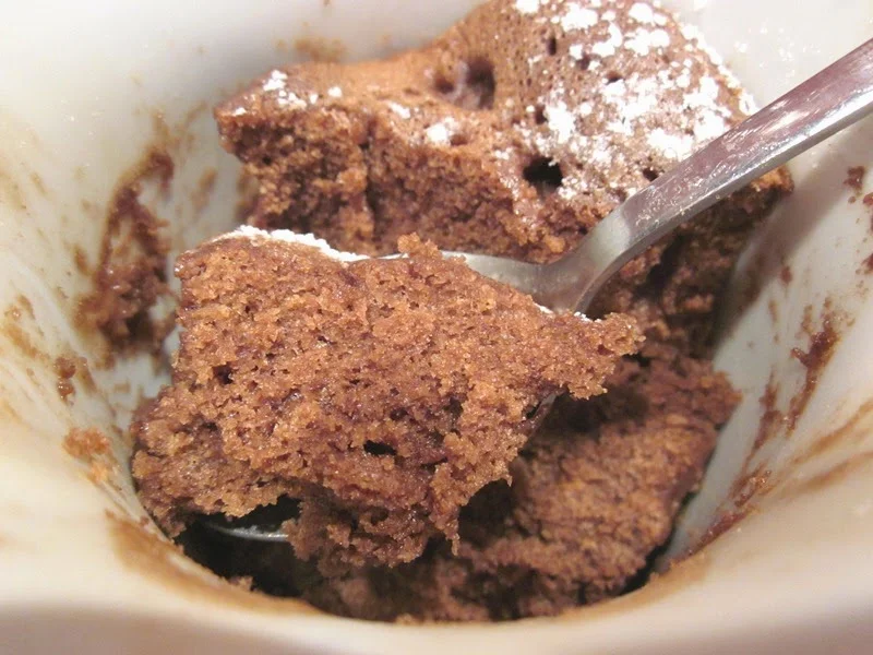 Mug cake chocolat sans gluten