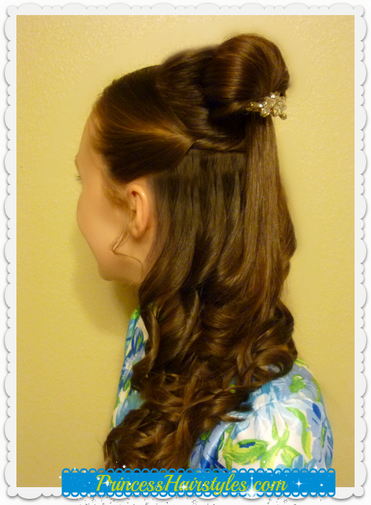 Belle Hairstyle Tutorial Beauty And The Beast Inspired Hairstyles For Girls Princess Hairstyles