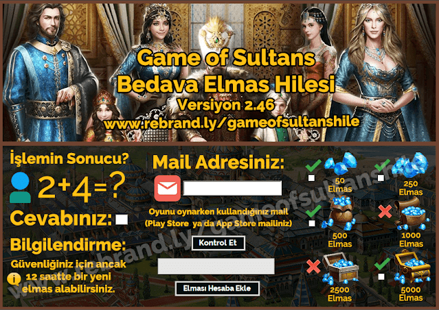 game of sultans hile 2021