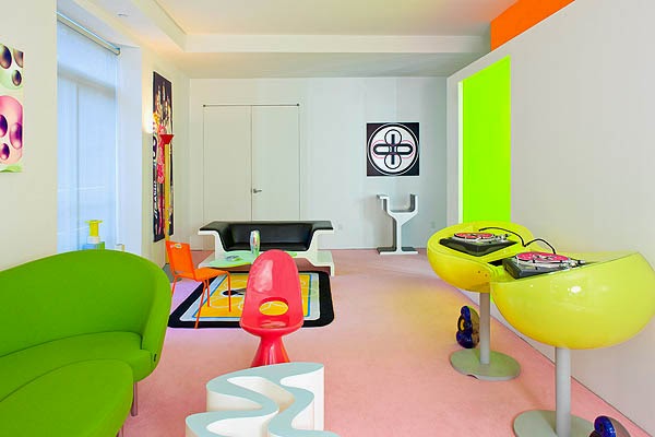 Creative Loft Interior Decoration By Karim Rashid