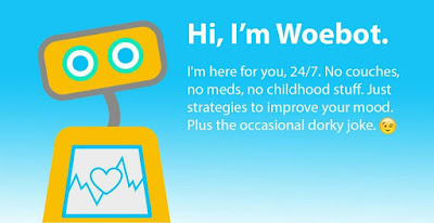 Woebot chatbot tech gadget