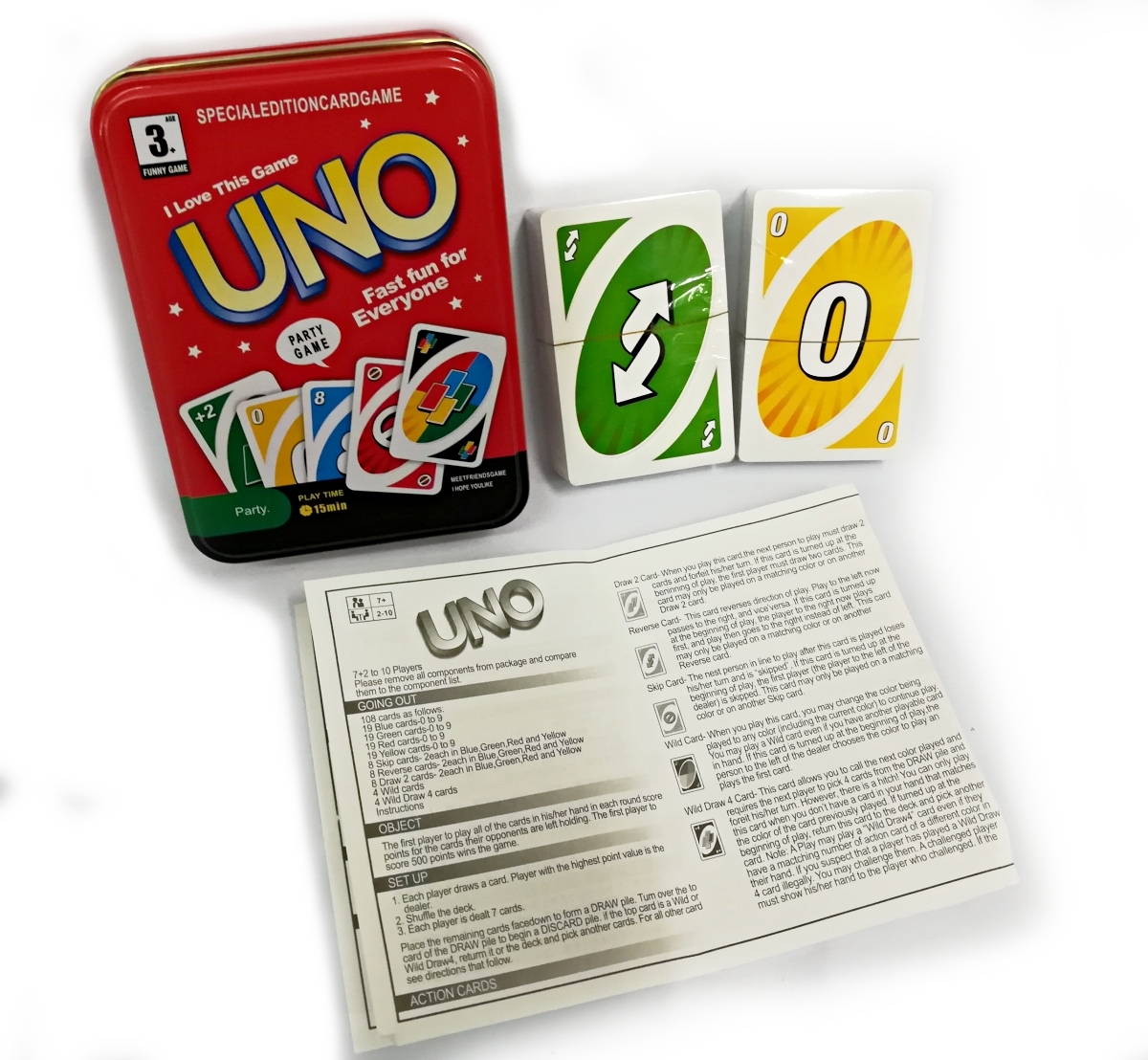 BongBongIdea: CARD GAMES - MONOPOLY DEAL AND UNO CARD