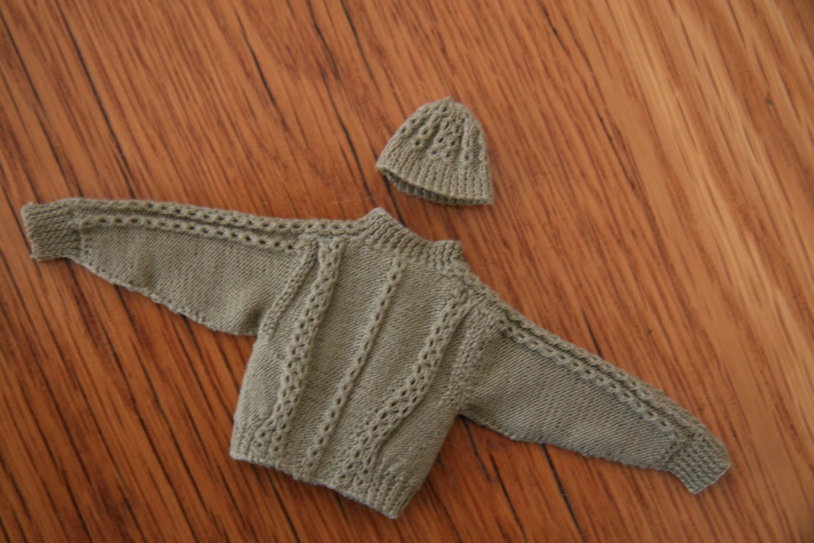 Chrystal's Designs Miniature Knitting in the Studio