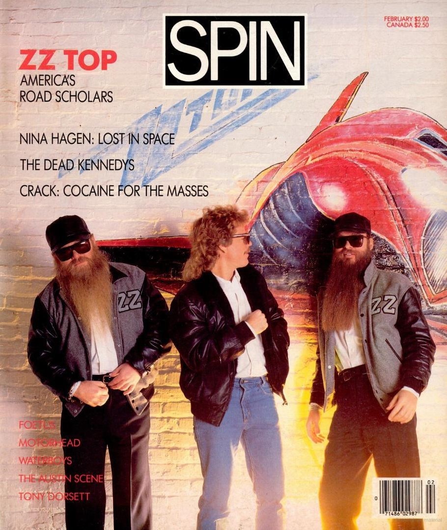 Spin музыка. Журнал Spin. ZZ Top Spin. ZZ Top Cassette. ZZ Top: Spinning furs.