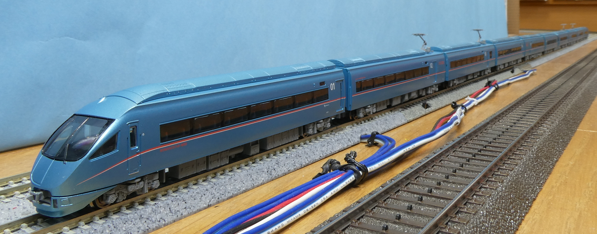 小田急60000形 MSE 入線！！ （マイクロ A-7570/7571） - DB103
