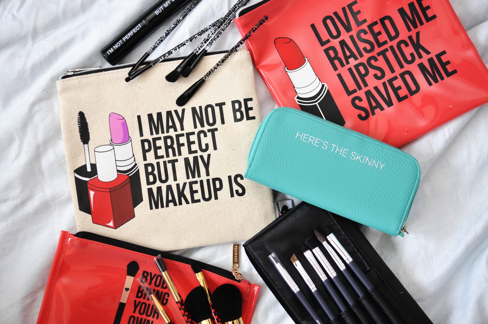 fun size beauty Sephora Collection Travel Makeup Bags and Brushes