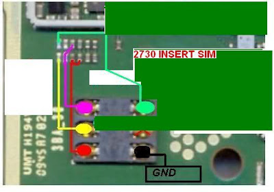 Nokia 2730 insert sim solution