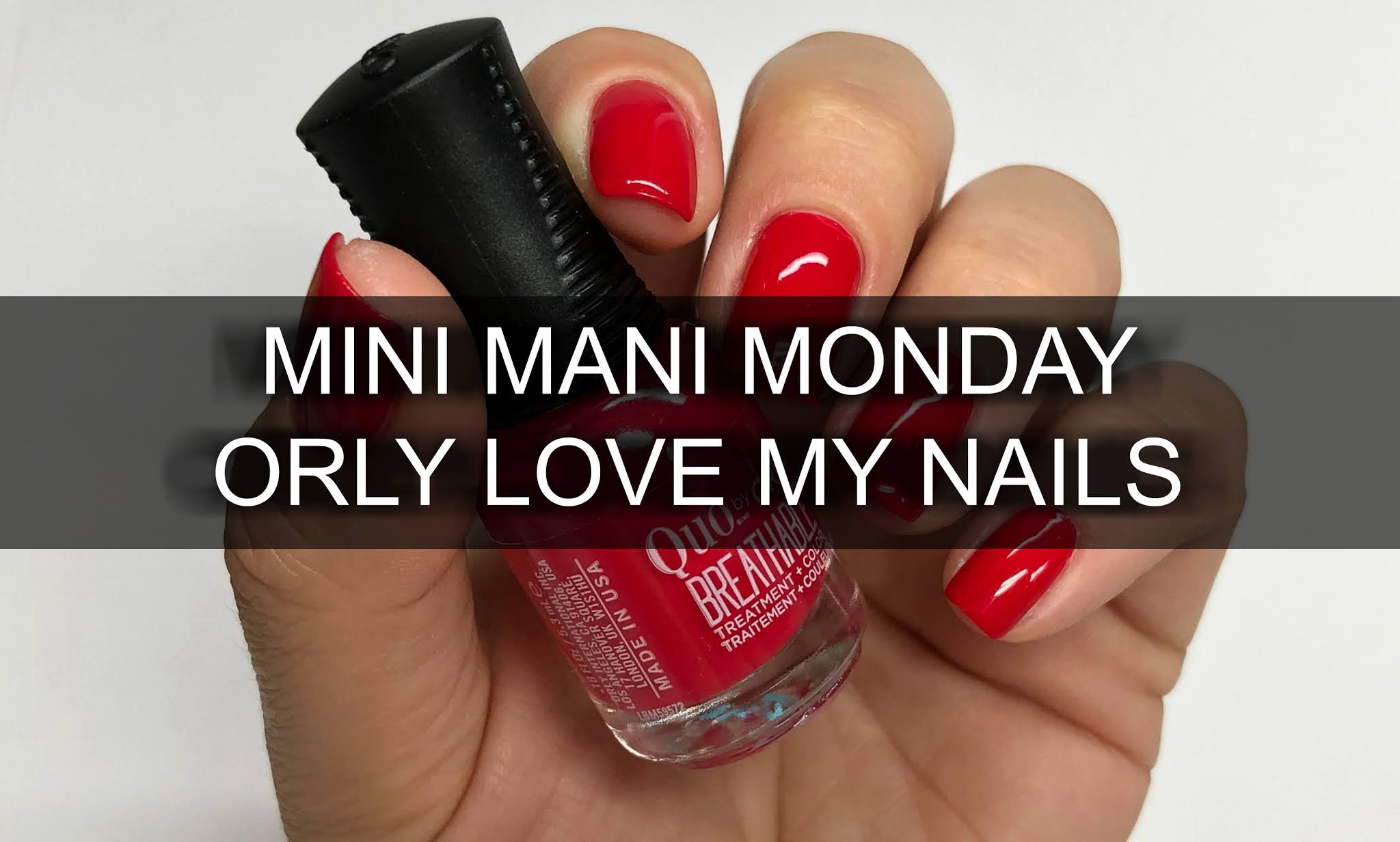 Nail Experiments Mini Mani Monday Orly Breathable Love My Nails 1