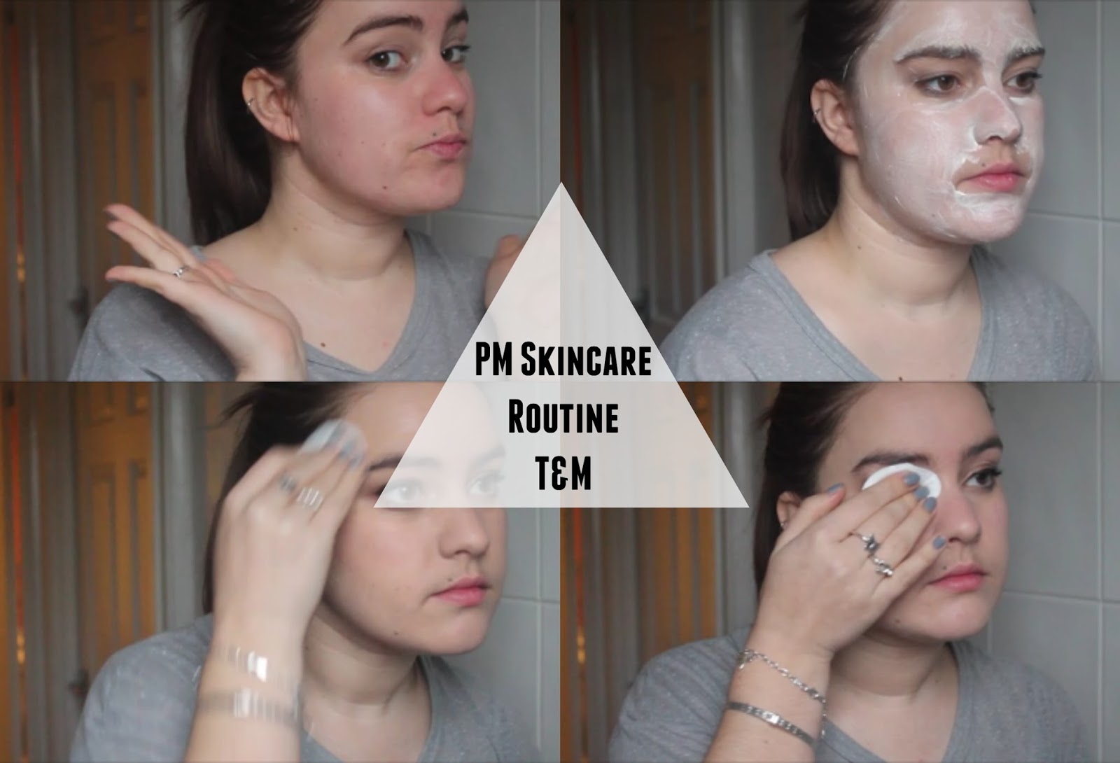 The Video Post | My PM Skin Routine | TOPAZ&MAY