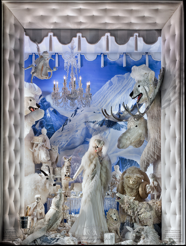 martin mattox Bergdorf Christmas Windows 2011