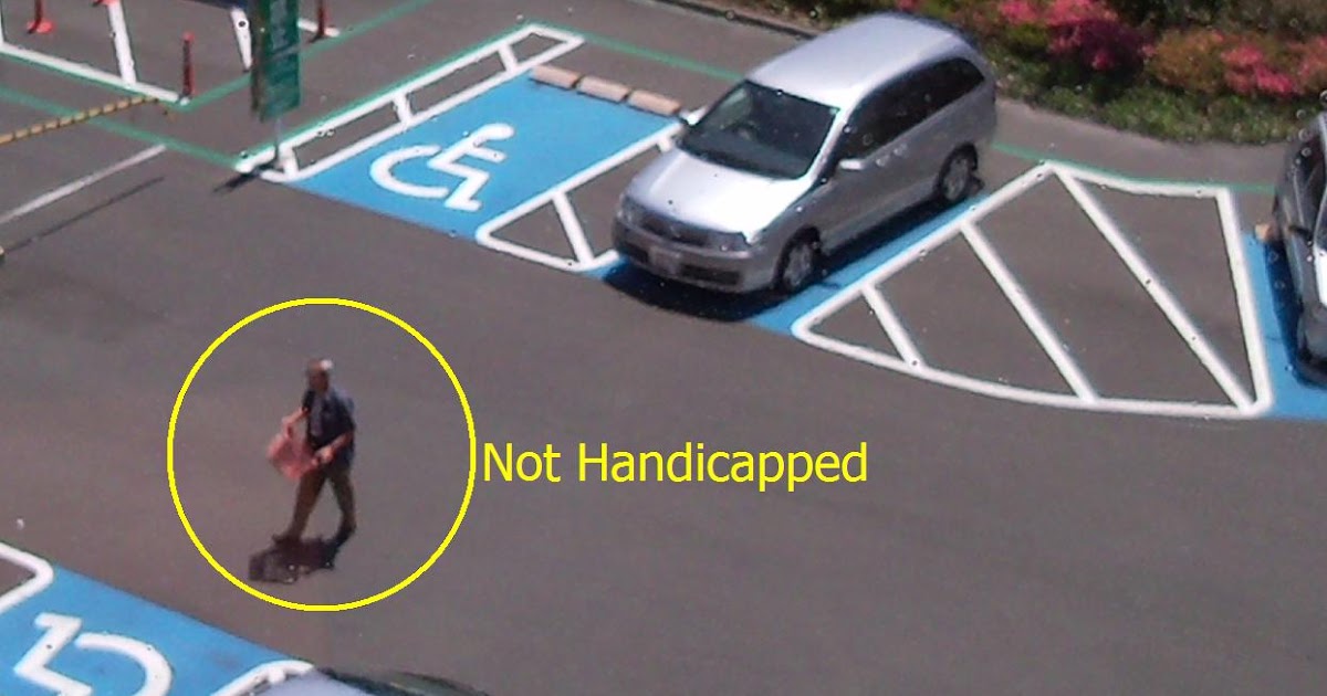 Parking in a disabled people's spot is wrong Olomoinfo