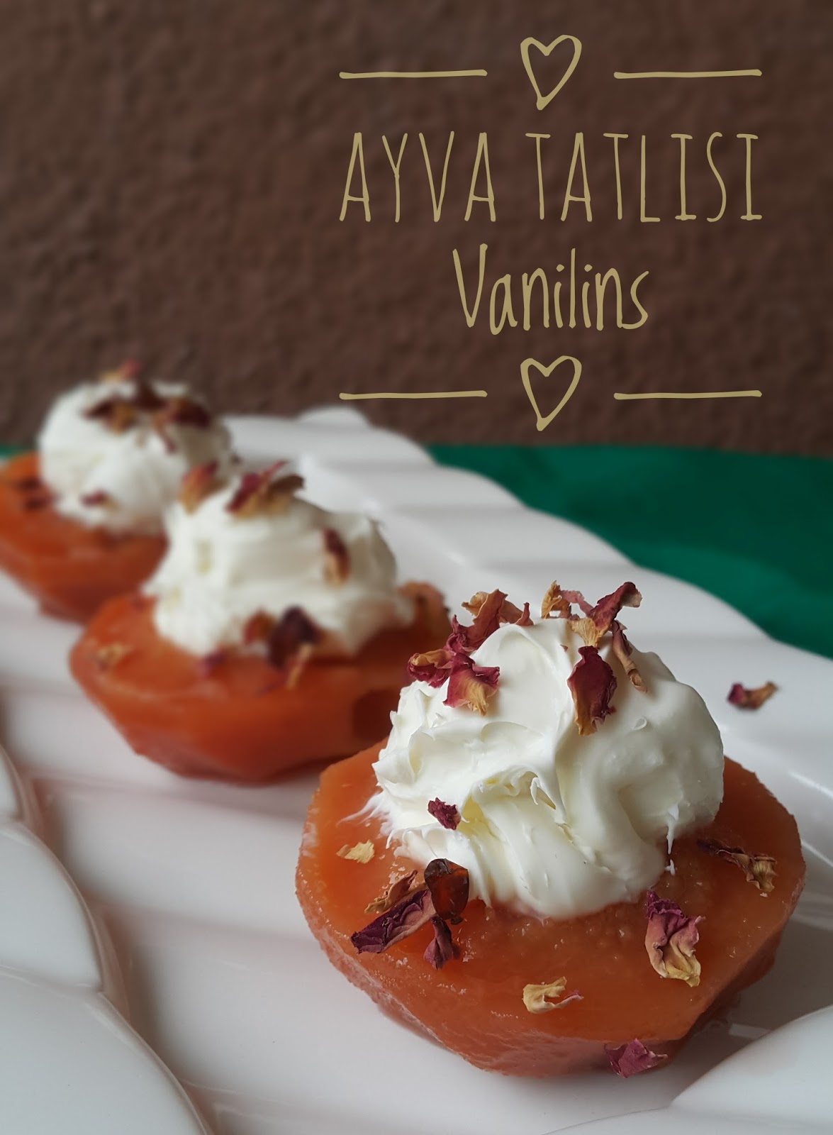 ayva tatlisi nasil yapilir vanilins