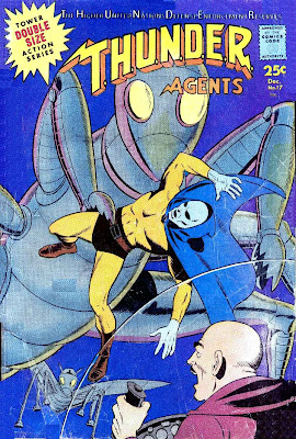 Thunder Agents v1 #17 tower silver age 1960s comic book cover art