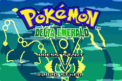Pokemon Delta Emerald GBA