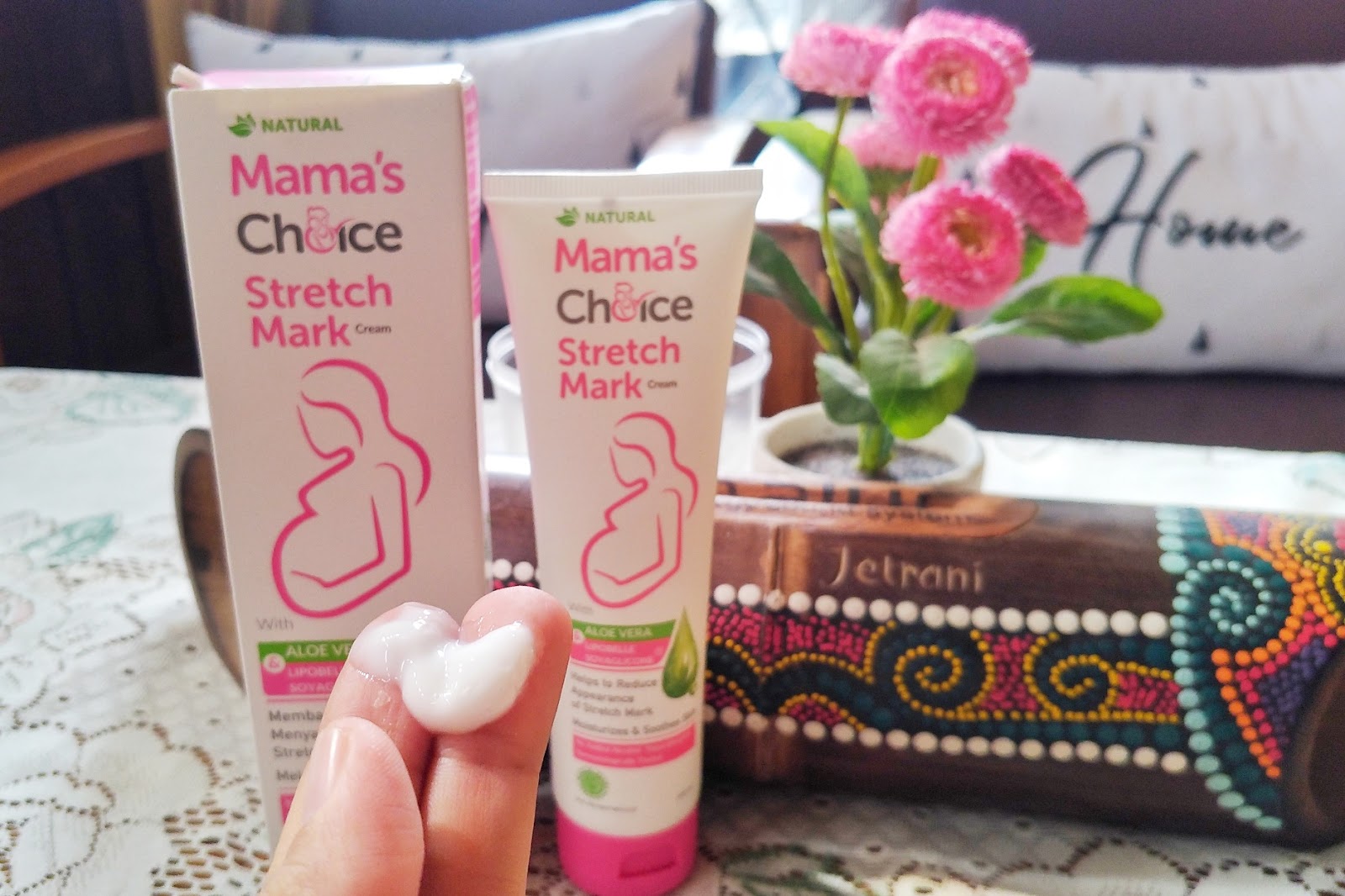 Mama's Choice Stretch Mark Cream, Pilihan Terbaik untuk Ibu Hamil dan Menyusui Jetrani