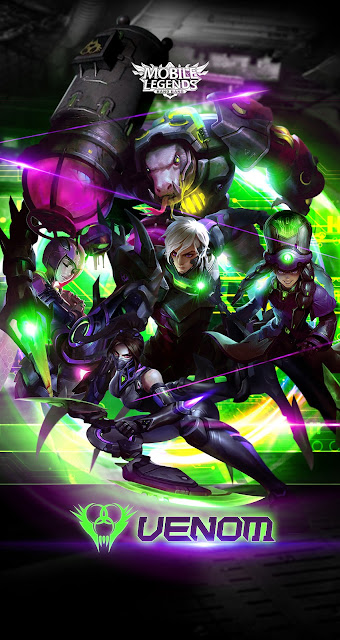 Wallpaper Mobile Legends Venom Squad