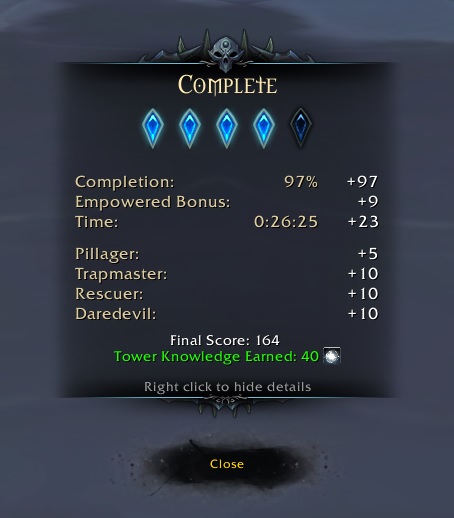 Wow Guide How To Get 5 Stars And More Than 200 Points In Torghast