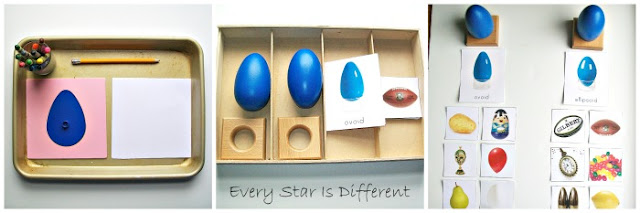 Montessori geometric shape activities