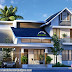 1890 sq-ft 3 BHK house architecture plan