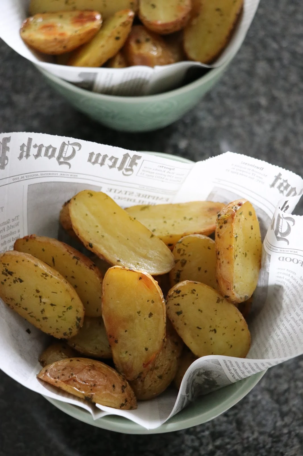 The Cook Time: Pommes de terre grenaille au four