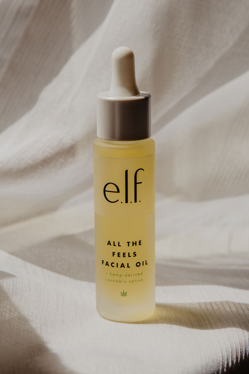 Elf Cannabis Sativa Collection Happy Hydration Cream and All the Feels Facial Oil Mallory Taylor