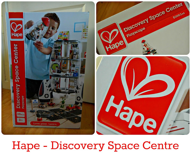 Hape Discovery Space Centre Review Wooden Spaceship Rocket toy
