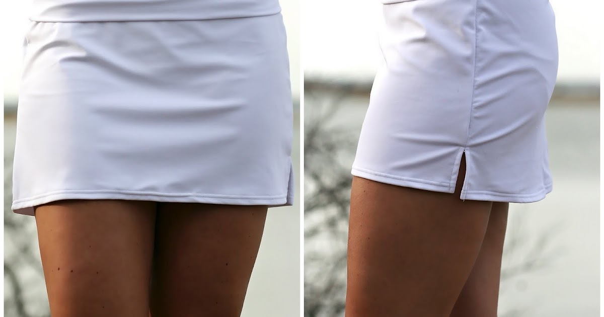 essential swimwear: The White Swim Skirt
