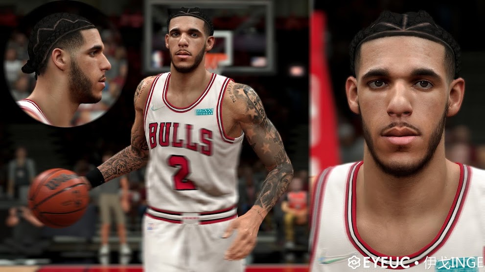 Lonzo Ball Cyberface by Igo Inge | NBA 2K22 Lonzo Ball Cyberface by Igo Inge | NBA 2K22