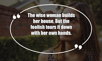 Bible quotes about good woman - Biblical importance of a woman