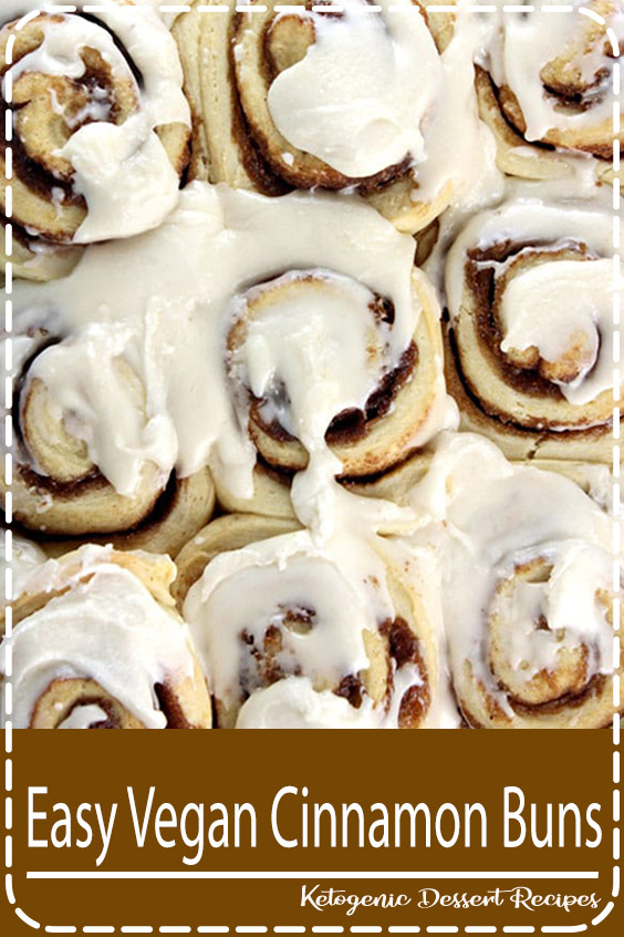 Easy Vegan Cinnamon Buns ALL RECIPE FOODS