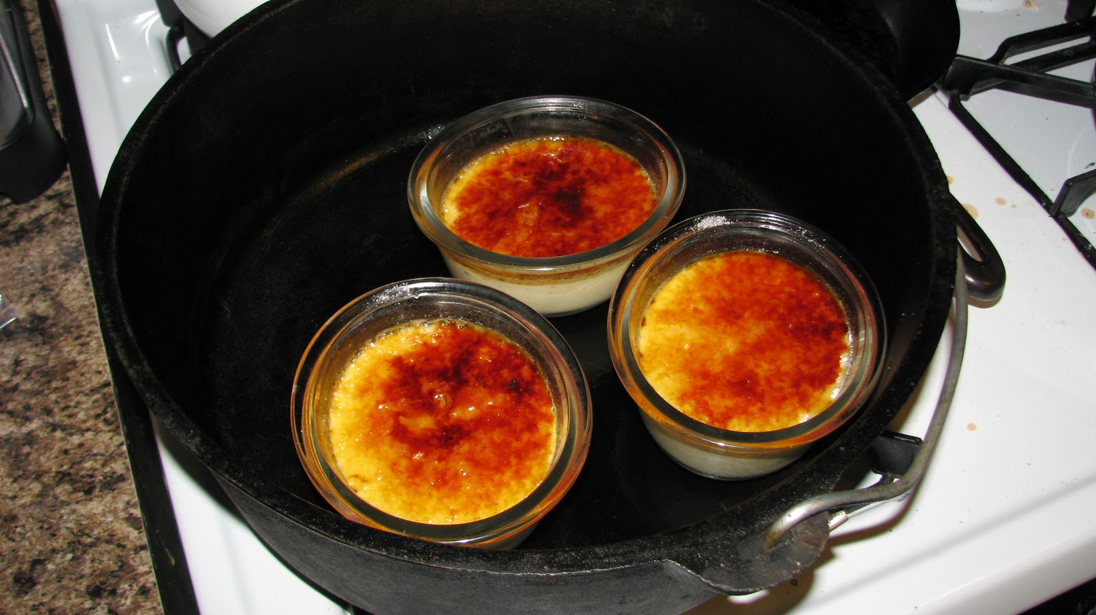 Trailhead Kitchen Dutch Oven Cooking Dutch Oven Crème Brulee...From start to finish