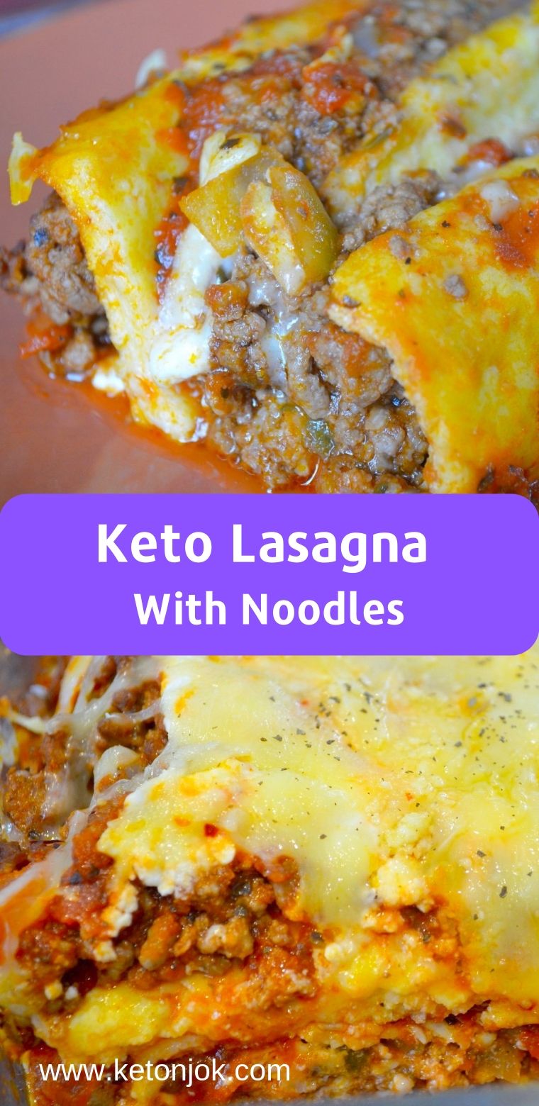 Keto Lasagna With Noodles Joki's Kitchen