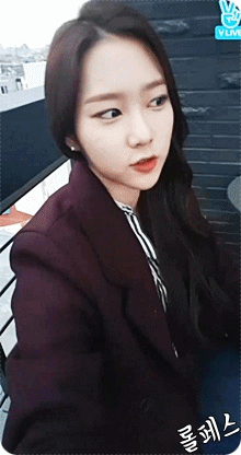 윙크를 잘 못하는 오마이걸 지호.gif | 인스티즈